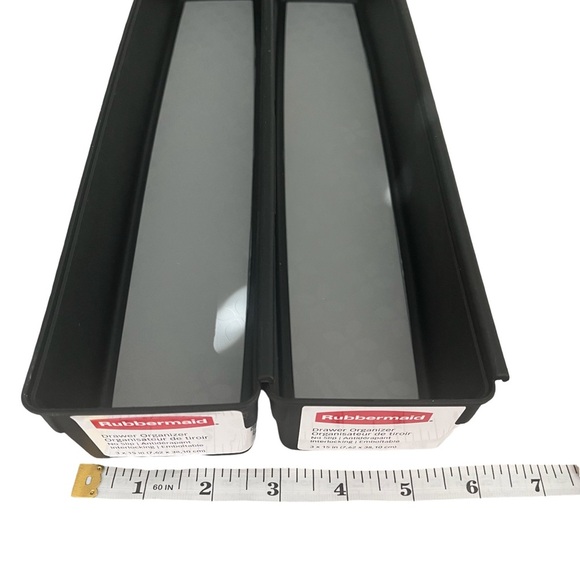 Rubbermaid Black and Gray Storage Detachable  Bins - Picture 8 of 8